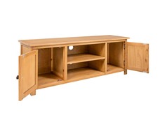 TV staliukas Televizoriaus spintelė, 110x35x44cm, ąžuolo medienos masyvas