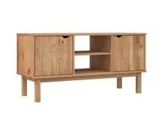 TV staliukas Televizoriaus spintelė OTTA, 113,5x43x57cm, pušies masyvas