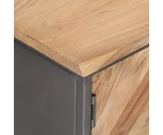 TV staliukas Televizoriaus spintelė, 120x30x40cm, akacijos medienos masyvas