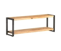 TV staliukas Televizoriaus spintelė, 120x30x40cm, akacijos medienos masyvas