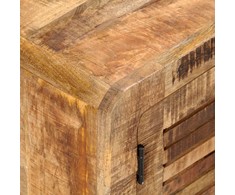 TV staliukas Televizoriaus spintelė, 120x30x40cm, neapdorota mango mediena