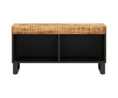 Televizoriaus spintelė, 85x33x43,5cm, mango medienos masyvas