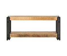 TV staliukas Televizoriaus spintelė, 90x30x40cm, mango medienos masyvas