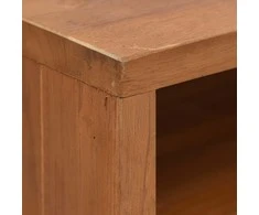 TV staliukas Televizoriaus spintelė, 90x30x40cm, tikmedžio medienos masyvas