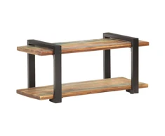 TV staliukas Televizoriaus spintelė, 90x40x40cm, perdirbtos medienos masyvas