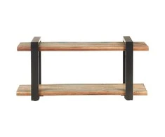 TV staliukas Televizoriaus spintelė, 90x40x40cm, perdirbtos medienos masyvas