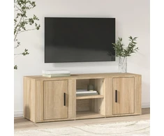 TV staliukas Televizoriaus spintelė, ąžuolo, 100x31,5x35cm, apdirbta mediena
