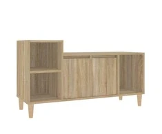 TV staliukas Televizoriaus spintelė, ąžuolo, 100x35x55cm, apdirbta mediena