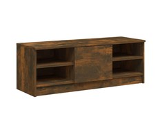 TV staliukas Televizoriaus spintelė, ąžuolo, 102x35,5x35,5cm, mediena