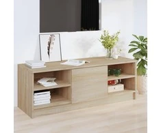 TV staliukas Televizoriaus spintelė, ąžuolo, 102x35,5x36,5cm, mediena