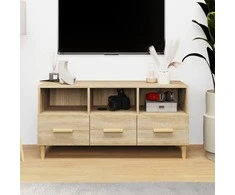 TV staliukas Televizoriaus spintelė, ąžuolo, 102x36x50cm, apdirbta mediena