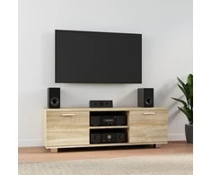 TV staliukas Televizoriaus spintelė, ąžuolo, 120x40,5x35cm, apdirbta mediena