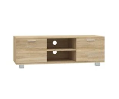 TV staliukas Televizoriaus spintelė, ąžuolo, 120x40,5x35cm, apdirbta mediena