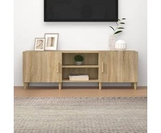 TV staliukas Televizoriaus spintelė, ąžuolo, 150x30x50cm, apdirbta mediena