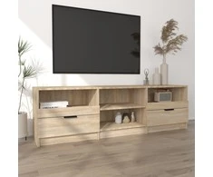 TV staliukas Televizoriaus spintelė, ąžuolo, 150x33,5x45cm, apdirbta mediena