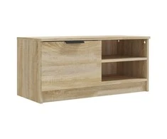 TV staliukas Televizoriaus spintelė, ąžuolo, 80x35x36,5cm, apdirbta mediena