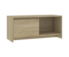 TV staliukas Televizoriaus spintelė, ąžuolo, 90x35x40cm, apdirbta mediena