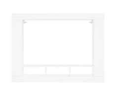 TV staliukas Televizoriaus spintelė, balta, 152x22x113cm, apdirbta mediena