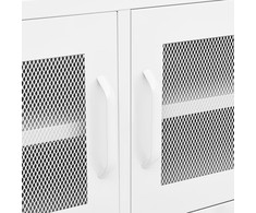 TV staliukas Televizoriaus spintelė, baltos spalvos, 105x35x50cm, plienas