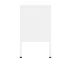 TV staliukas Televizoriaus spintelė, baltos spalvos, 105x35x50cm, plienas