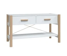 TV staliukas Televizoriaus spintelė, baltos spalvos, 82x38x45cm, mediena