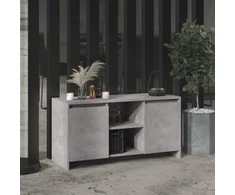 TV staliukas Televizoriaus spintelė, betono, 102x37,5x52,5cm, mediena