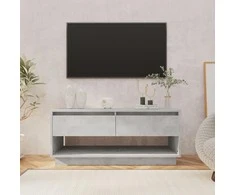 TV staliukas Televizoriaus spintelė, betono, 102x41x44cm, apdirbta mediena