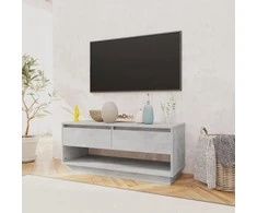 TV staliukas Televizoriaus spintelė, betono, 102x41x44cm, apdirbta mediena