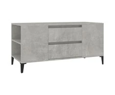 TV staliukas Televizoriaus spintelė, betono pilka, 102x44,5x50cm, mediena