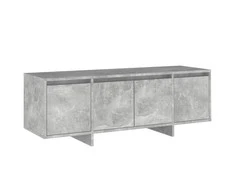 TV staliukas Televizoriaus spintelė, betono, 120x30x40,5cm, apdirbta mediena
