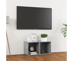 TV staliukas Televizoriaus spintelė, betono pilka, 72x35x36,5cm, MDP