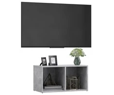 TV staliukas Televizoriaus spintelė, betono pilka, 72x35x36,5cm, MDP