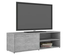 TV staliukas Televizoriaus spintelė, betono, 120x34x37cm, apdirbta mediena