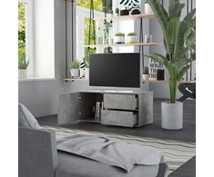 TV staliukas Televizoriaus spintelė, betono, 80x34x36cm, apdirbta mediena