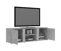 TV staliukas Televizoriaus spintelė, betono, 120x34x37cm, apdirbta mediena