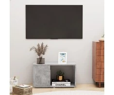 Televizoriaus spintelė, betono, 60x24x32cm, apdirbta mediena