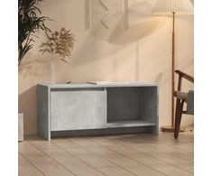 TV staliukas Televizoriaus spintelė, betono, 90x35x40cm, apdirbta mediena