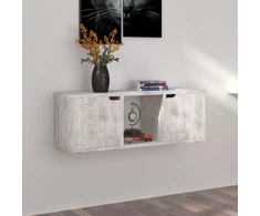 Televizoriaus spintelė, betono, 88,5x27,5x30,5cm, mediena
