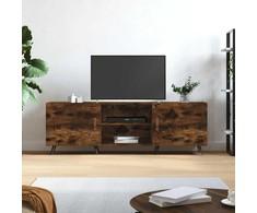 TV staliukas Televizoriaus spintelė, dūminio ąžuolo, 150x30x50cm, mediena