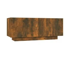 TV staliukas Televizoriaus spintelė, dūminio ąžuolo, 100x35x40cm, mediena