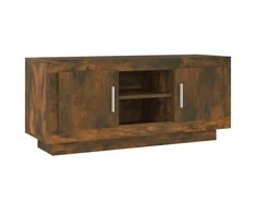 TV staliukas Televizoriaus spintelė, dūminio ąžuolo, 102x35x45cm, mediena