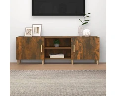 TV staliukas Televizoriaus spintelė, dūminio ąžuolo, 150x30x50cm, mediena