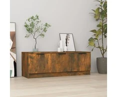 TV staliukas Televizoriaus spintelė, dūminio ąžuolo, 102x35x36,5cm, mediena