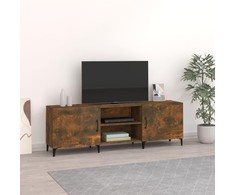 TV staliukas Televizoriaus spintelė, dūminio ąžuolo, 150x30x50cm, mediena