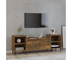 TV staliukas Televizoriaus spintelė, dūminio ąžuolo, 160x35x55cm, mediena
