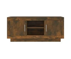 TV staliukas Televizoriaus spintelė, dūminio ąžuolo, 102x35x45cm, mediena
