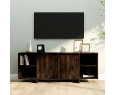 TV staliukas Televizoriaus spintelė, dūminio ąžuolo, 130x35x50cm, MDP