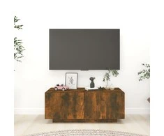 TV staliukas Televizoriaus spintelė, dūminio ąžuolo, 100x35x40cm, mediena