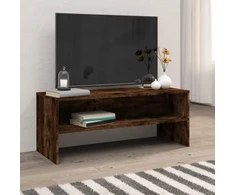 TV staliukas Televizoriaus spintelė, dūminio ąžuolo, 100x40x40cm, mediena