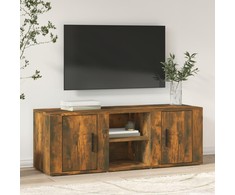 TV staliukas Televizoriaus spintelė, dūminio ąžuolo, 100x31,5x35cm, mediena